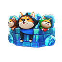 Parede de Gel - Shiba Gelado