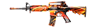 M4A1 - Lobo Flamejante