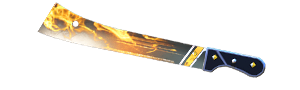 Machete - Lamina Dourada