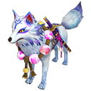 Traje de Pet: Raposa Azul