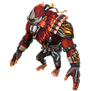 Traje de Pet: Brabuíno Flamejante