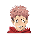 Adesivo Yuuji Itadori