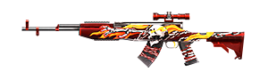SKS - Esqueleto Flamejante