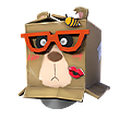Grizzly Papercut (Mask)