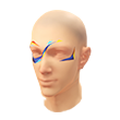 Pintura facial do Infinito