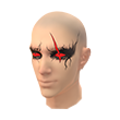 Pintura facial- Sangue no Olho
