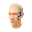 Pintura facial Serpente