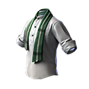 Camisa e cachecol