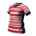 Crimson Striped Jersey