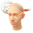 Guerreira Escarlate (Pintura facial)