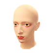 Elegância Casual (Pintura facial)