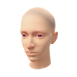 Névoa Roxa (Pintura facial)