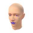 Presa de Ouro (Pintural facial)