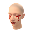 Dra. Sanguinária (Pintura facial)