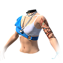 Azul da cor do mar (Torso)