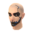Caveira Punk (Pintura facial)