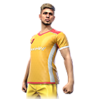 Conjunto Torcida 0084 (Amarelo)