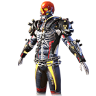 Conjunto Lutador Caveira