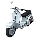 Moto - Scooter do Gintoki