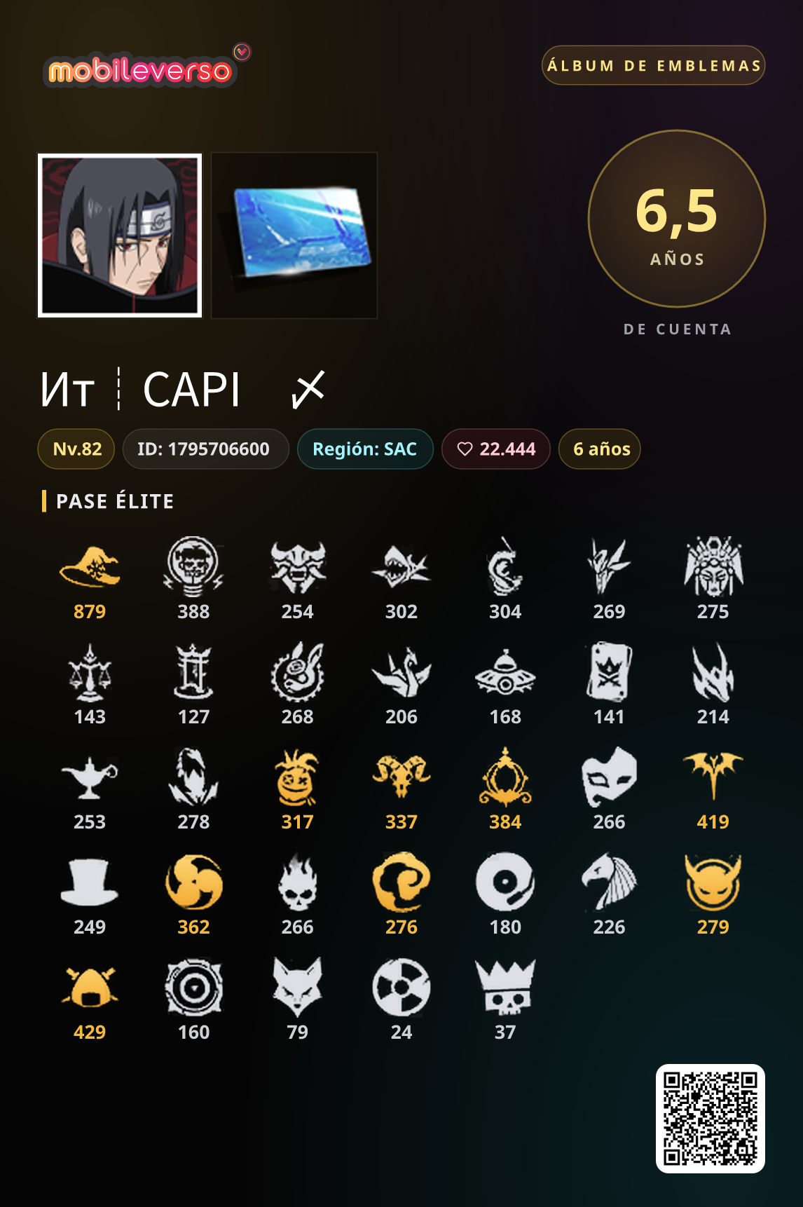 Álbum de emblemas de Ит┊CAPIㅤ〆 — Passe de Fogo