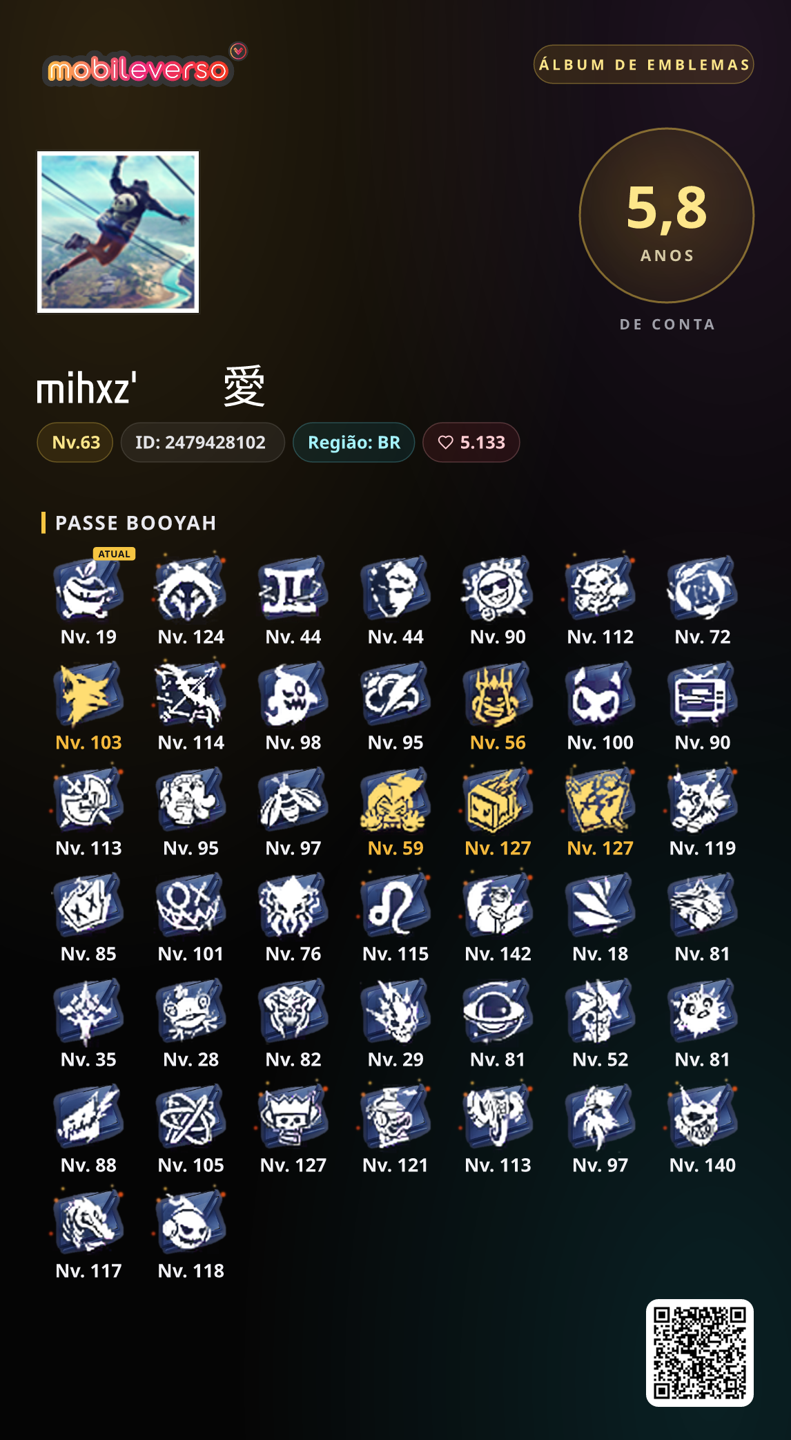 Badge album ni mihxz'ㅤㅤ愛 — Booyah Pass