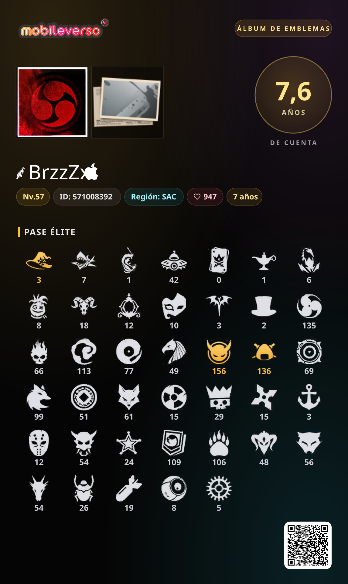 Álbum de emblemas de ⸙BrzzZxt — Passe de Fogo