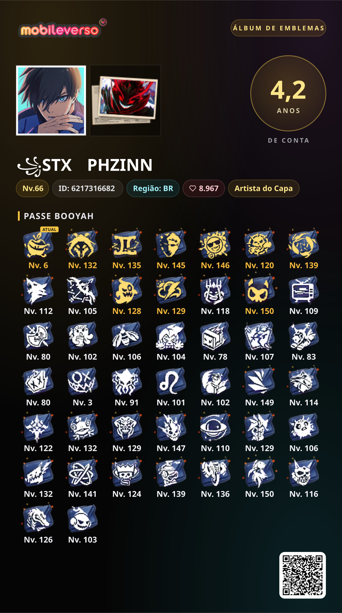 อัลบั้มตราสัญลักษณ์ของ ꧁STXㅤPHZINN — บูยาห์พาส