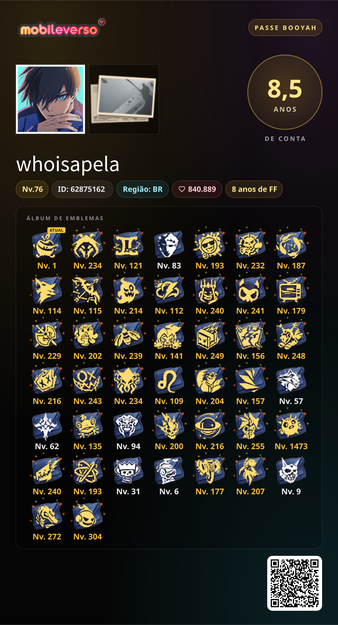 whoisapelaㅤ का बैज एल्बम — बूयाह पास