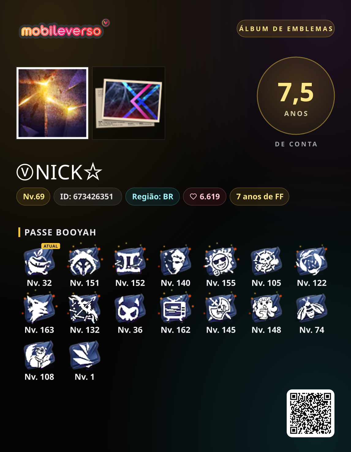 Álbum de emblemas de ⓋNICK☆ — Passe Booyah