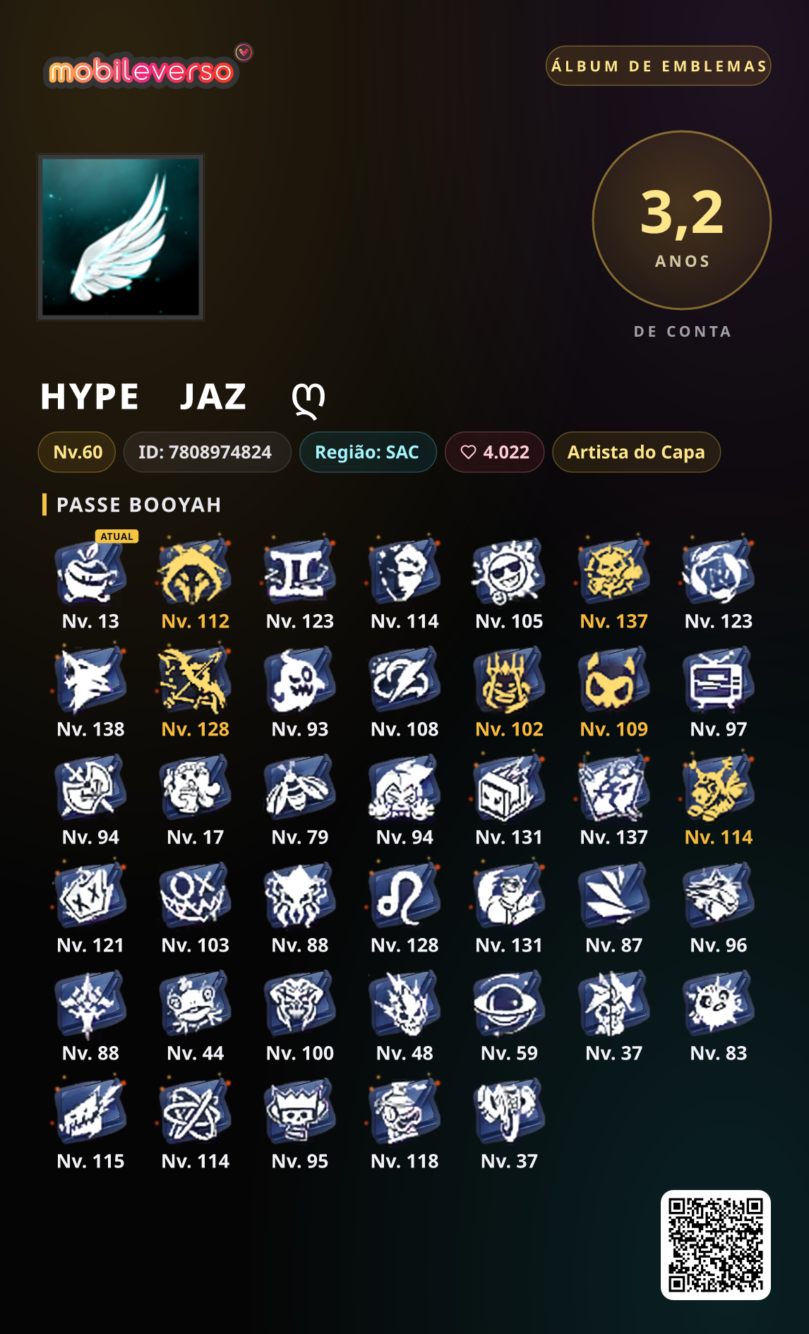 Badge album ni ʜʏᴘᴇㅤᴊᴀᴢㅤღ — Booyah Pass