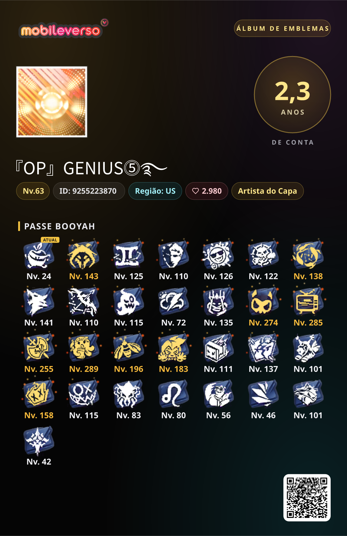 Альбом эмблем 『OP』GENIUS⓹࿐ — Пропуск Буйя